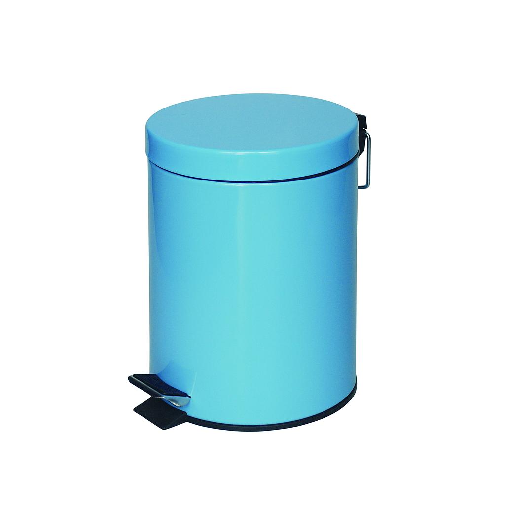 Step Can 12L (3Gal) Steel Blue Home Plus