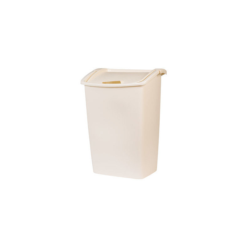 Wastebasket 45Qt Bisque.