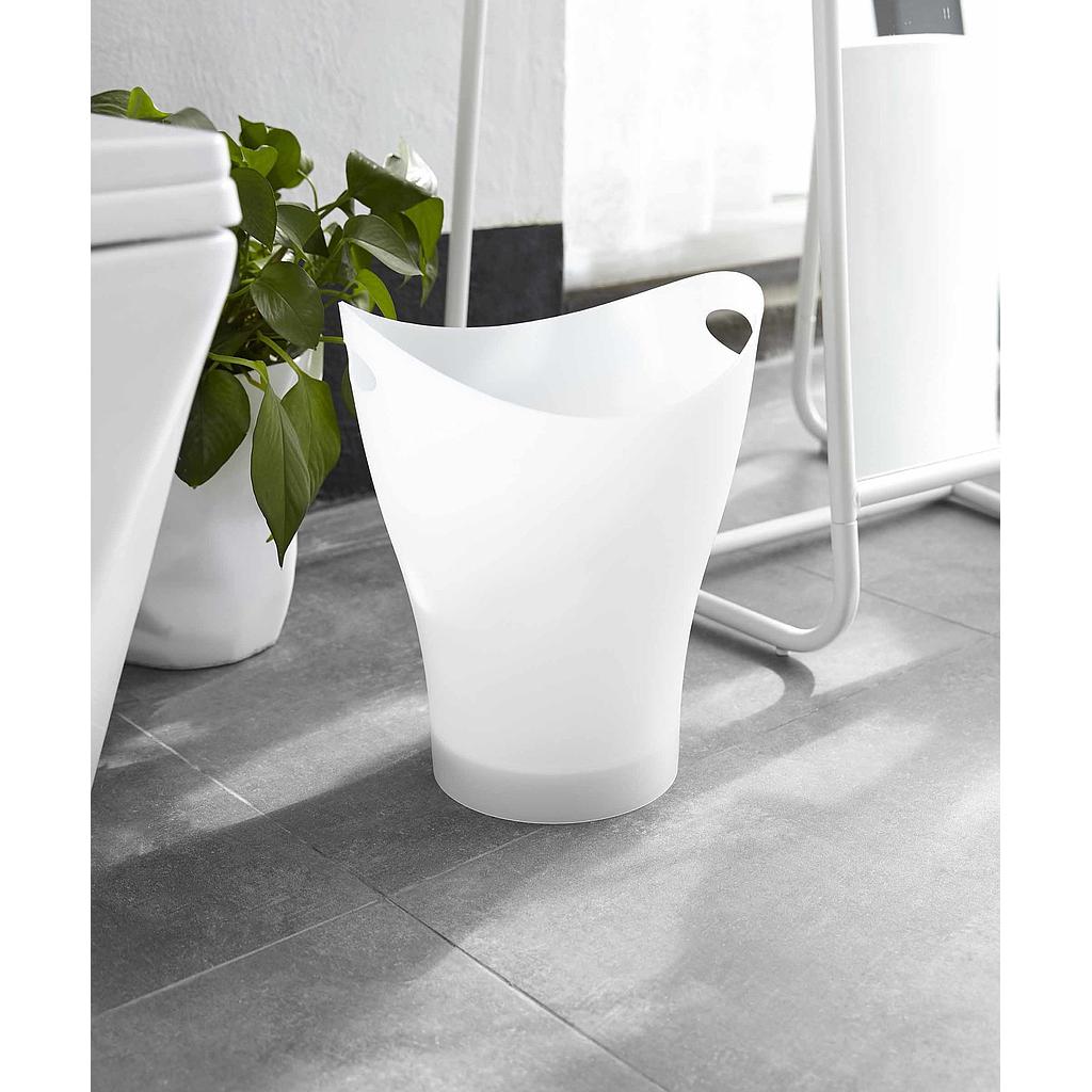 Waste Basket Garbino Wht