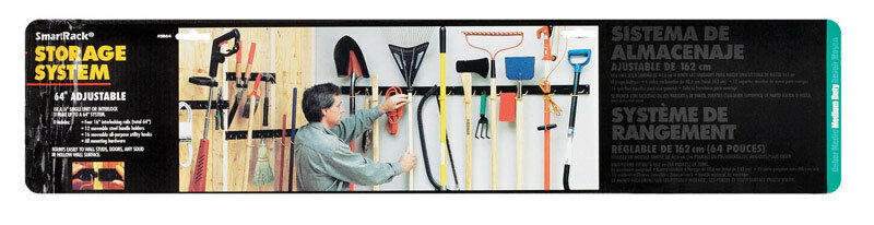 Crawford Black Plastic Rack 12 lb. capacity 1 pk