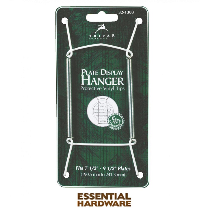 Wht Plate Wire7.5-9.5"