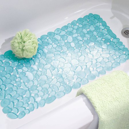 Bath Mat26.5"X13.75"Blue.