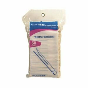 Clothespins Rnd Wood 50