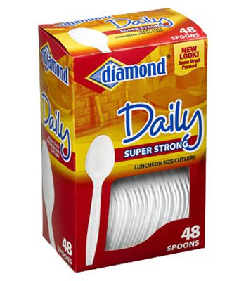 Plastic Spoons Pk-48