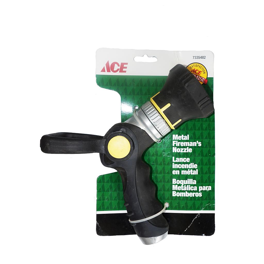 Nozzle Sprayer Zinc Plastic Silver And Black Ace