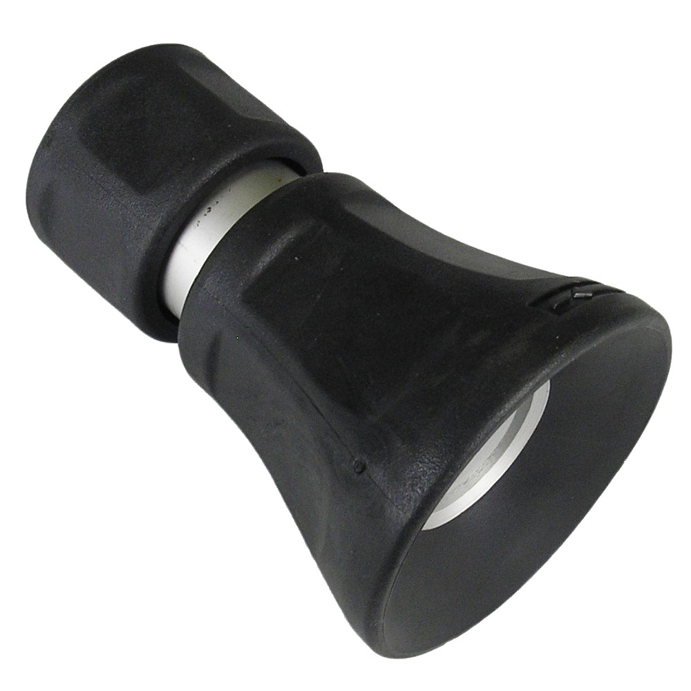 Nozzle Fireman Plastic Zinc Black Ace