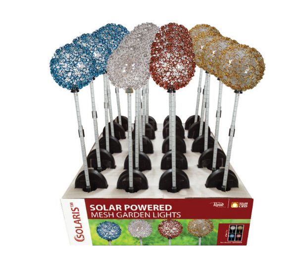 Solar Mesh Stake Asst