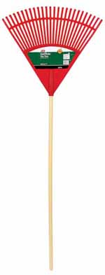 Poly Rake 30 Tine 115Cm (45.28In) Wood Handle Ace Cancel