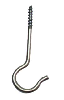 Swag Hook Ant Brass 5 Pk