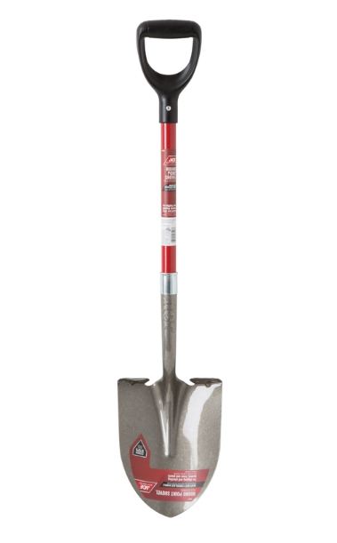 Shovel Round Point Steel 29In (73.6Cm) Fiberg