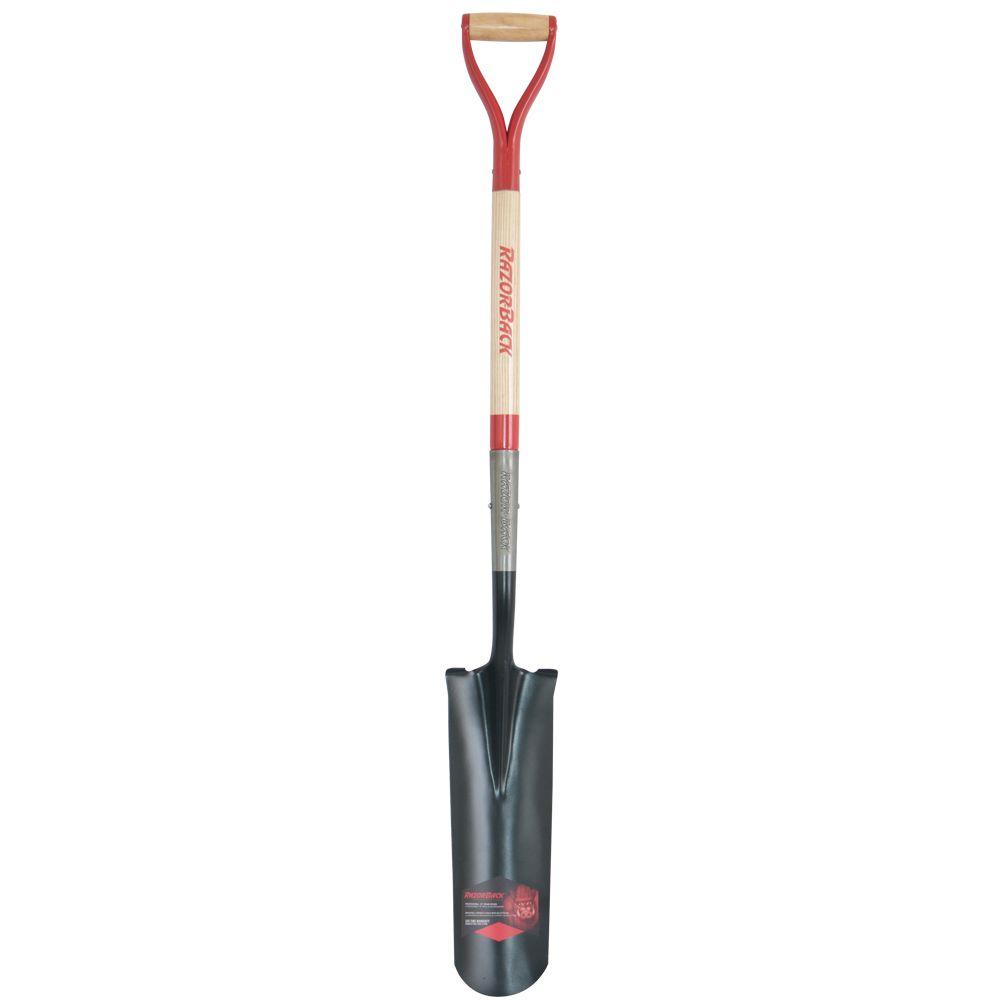 Ace Steel 6 in. W x 47 in. L Drain Spade Wood