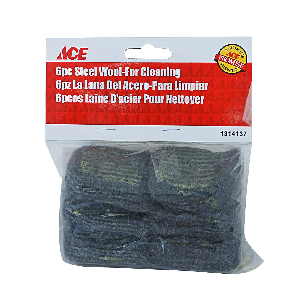 Steel Wool Pads 6 Pack Ace