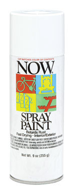 Now Spry Pnt Gls Wht9Oz