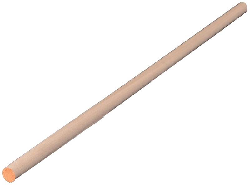 Alexandria Moulding Round Ramin Hardwood Dowel 3/8 in. Dia. x 48 in. L Orange