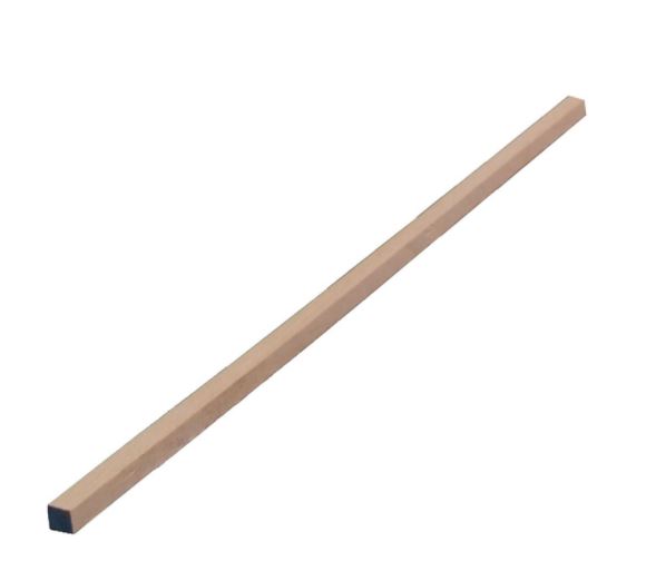 Alexandria Moulding Square Hardwood Dowel 36 in. L 1 pk Natural