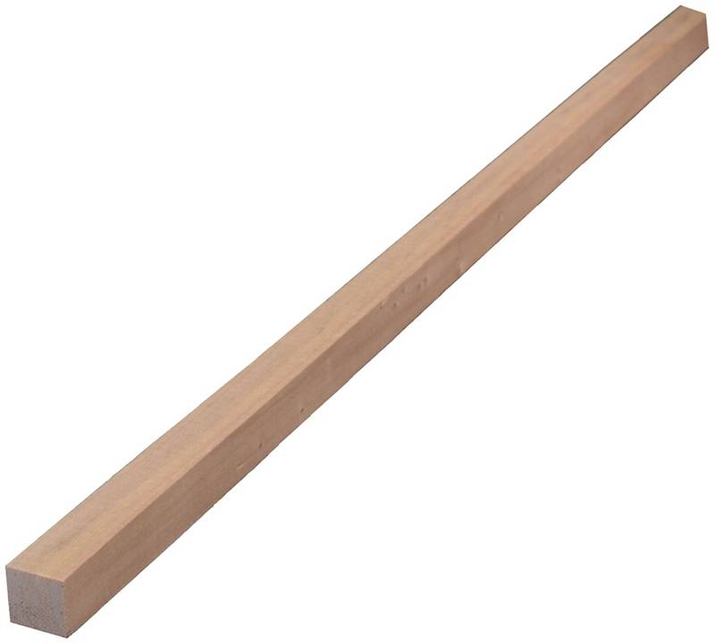 Alexandria Moulding Square Hardwood Dowel 36 in. L 9 pk Gray
