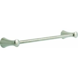 Delta Lahara Satin Towel Bar 18 in. L Die Cast Zinc