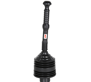Extra Large Professional Plunger 21In (53.3Cm), Hardwood Handle Rubber Ace