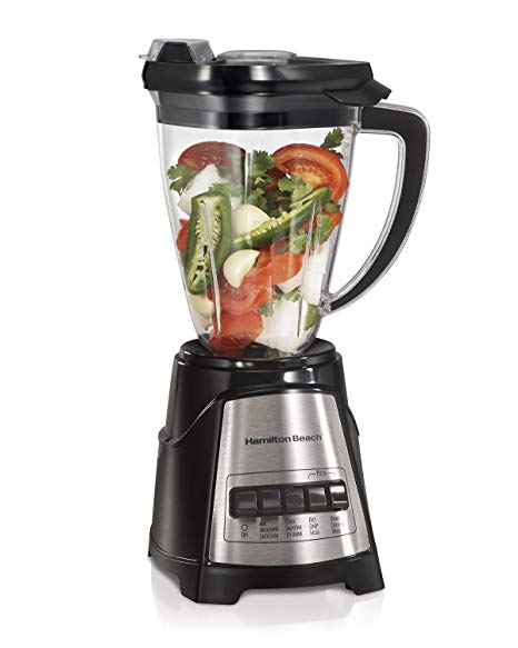 Hamilton Beach 58158 - Blender Jar Blender, Blender with Chopper, Black