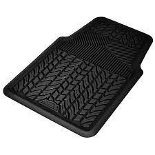 Mat Floor 1 Piece All Weatherfront Rubber Bla.
