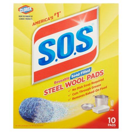 Scrubr Pad Sos 10 Ct.
