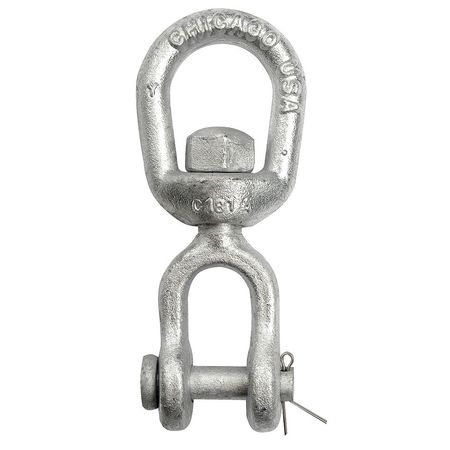 Eye And Eye Swivel 3/8In (9.5Mm) Hot Galvanized Ace