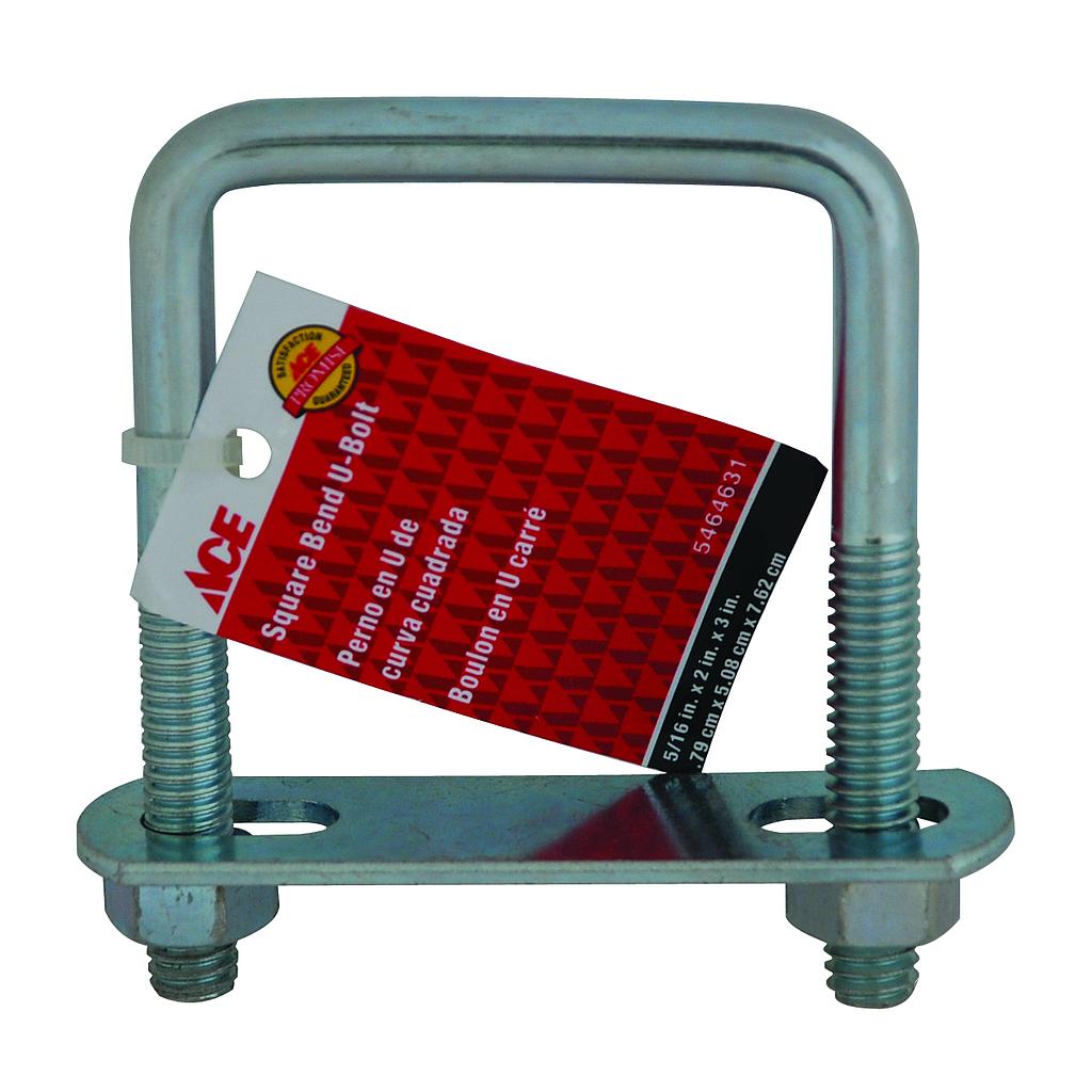 Ubolt 5 3/4In (14.6Mm) Zinc Plated Steel Ace