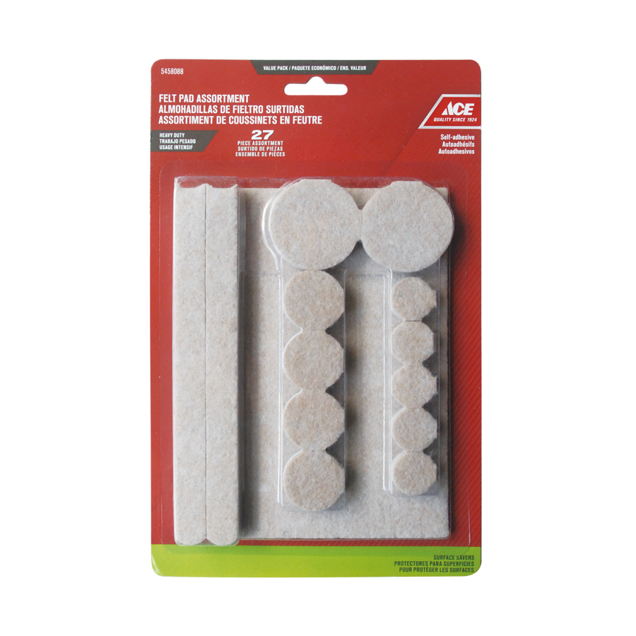 Felt Pad Heavy Duty Assortment.