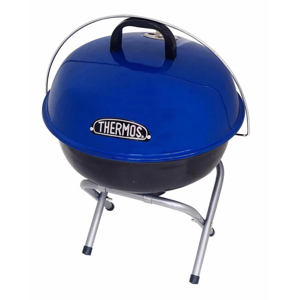Grill Charcoal 14In (35.56Cm) Round Green and Blue