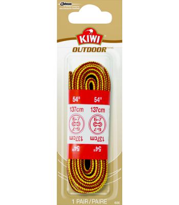 Lace Boot 54" Brown/Gold