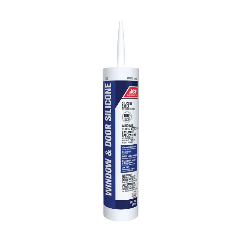 Silicone Wht 10.1Oz Ace.