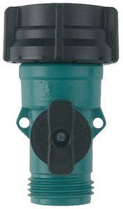 Valve Shut Off Plastic Green And Black Ace