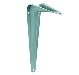 Shelf Bracket 6In X 8In (15.2Cm X 20.3Cm) Steel Grey Ace