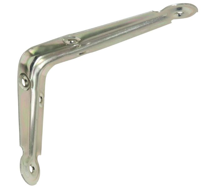 Shelf Bracket 7In X 9In (17.8Cm X 22.9Cm) Steel Silver Ace