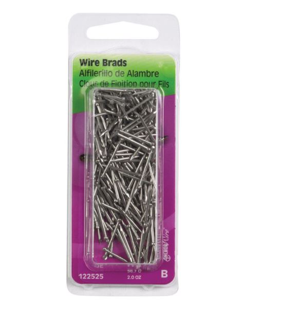 Hillman 18 Ga. x 3/4 in. L Stainless Steel Brad Nails, 1 pk 2 oz.