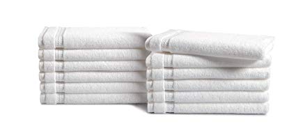 Hand Towels White 12 Pcs