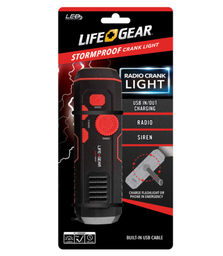 CRANK RADIO/FLASHLIGHT                  