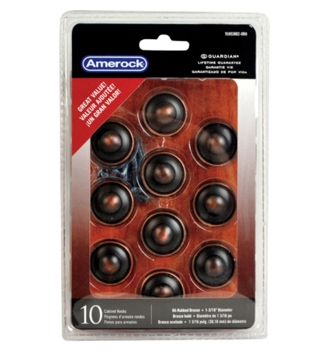 KNOBS 1-3/16 ORB 10-PK                  