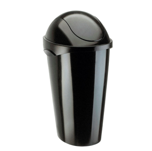 SWINGER CAN 45L BLACK                   