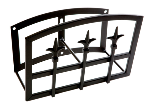 HOSE HANGER FINIAL BLACK                