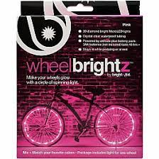 LIGHT KIT BIKE WHLS PINK