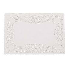 DOILY WHT 9.75X14.5"12PK