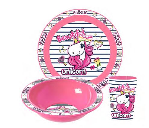 Plastic-Bowls-Cups-Plates-Sets-Unicorn