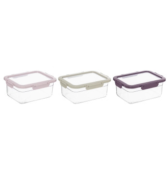 2.2 lt Airtight Food Container-Pastel Colour-Mix Colour