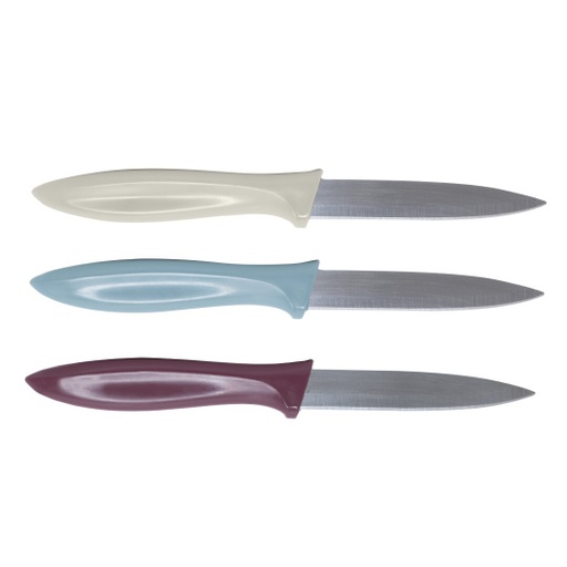 2 Pcs 9cm Knife Set With Card-Nordic Colour-Mix