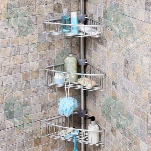 P.NOVA, ALUMINIUM WIRE CORNER SHELV