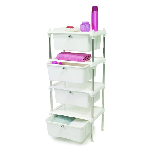 P.NOVA BATH SHELVING SYSTEM 4 Drawer