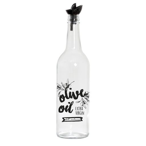 750 cc Coloured Oil Bottle-Black Olive Oil