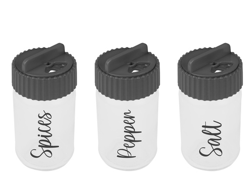 105 cc Decorated Salt-Pepper Shaker-ice Color-Salt-Pepper-Spice