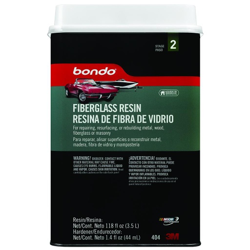 Bondo, Fiberglass Resin 1 gal.